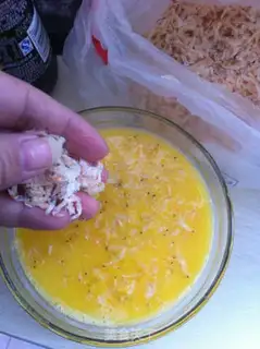Make Shrimp eggs step 5