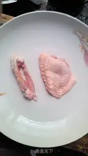 Make Mushroom rice wings step 5