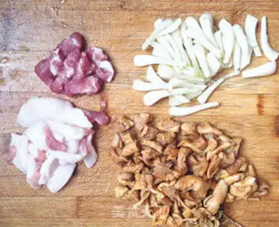 Make radish dry-dried crotch step 1
