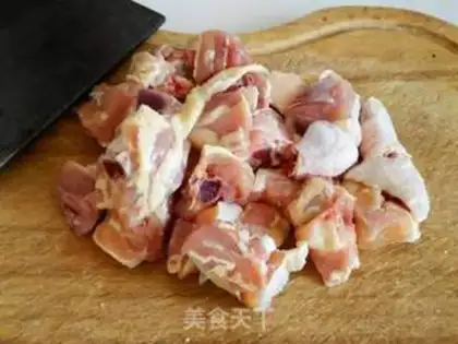 Make A chicken piece of taji sauce step 0