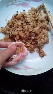 Make Mushroom rice wings step 11