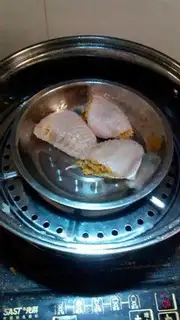 Make Mushroom rice wings step 13