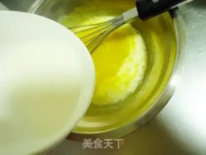 Make Carnation cake step 2