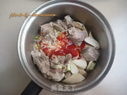 Make Cheese juice ribs step 4