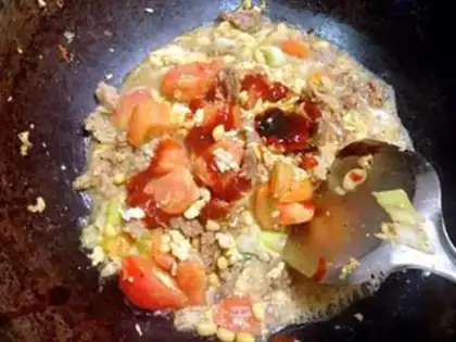 Make Tomato beef for noodles step 6