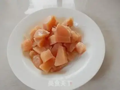 Make Cheese gravy chicken step 1
