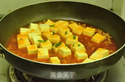Make Red-coloured tofu step 8