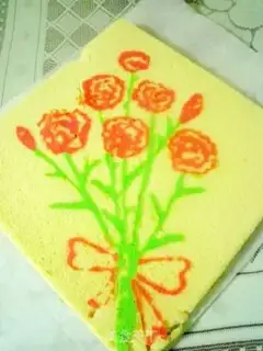 Make Carnation cake step 22