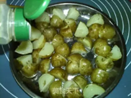 Make Rosemary baked potatoes step 7