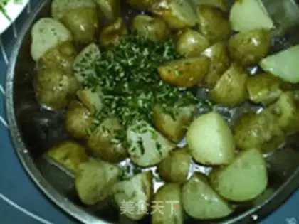 Make Rosemary baked potatoes step 8