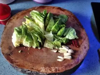 Make A blast of cabbage step 0