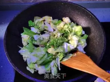 Make A blast of cabbage step 3
