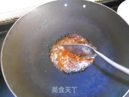 Make Peanut sesame sugar step 5
