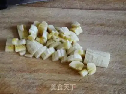 Make Banana Sucon step 1