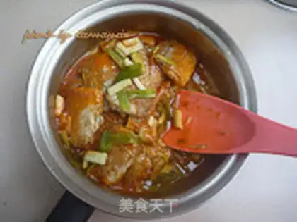 Make Tomato sauce with fish step 6
