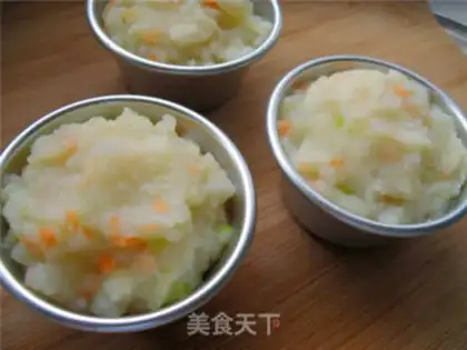 Make Cheese and mashed potatoes step 7
