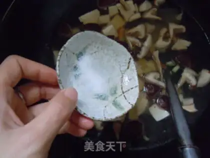 Make Tofu mushroom soup step 6