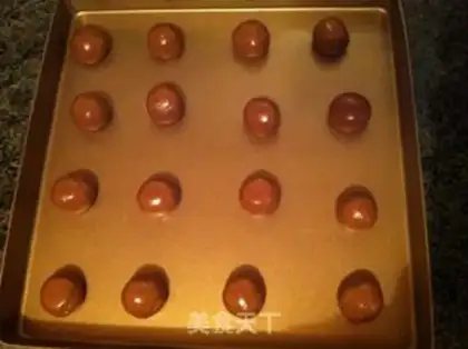 Make Red sugar sesame cookies step 6