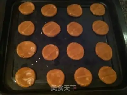 Make Red sugar sesame cookies step 10