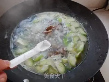 Make Flowers and melon soup step 9