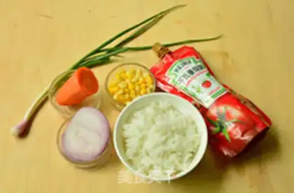 Make Cheese sauce and rice step 0