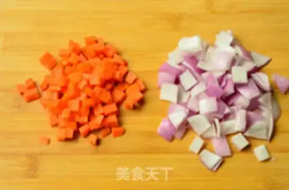Make Cheese sauce and rice step 2
