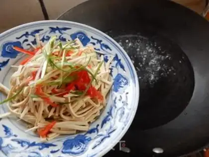 Make Hot silk step 6