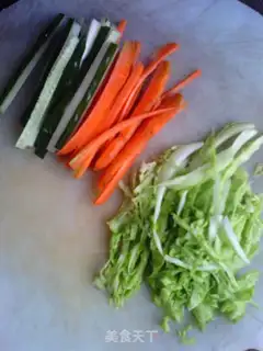 Make Salad toast sandwich step 1
