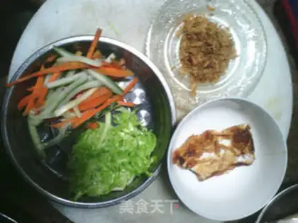 Make Salad toast sandwich step 3
