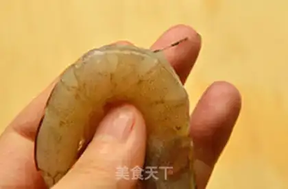 Make Cheese juice and back shrimp step 1