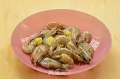 Make Cheese juice and back shrimp step 2