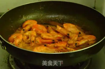 Make Cheese juice and back shrimp step 7