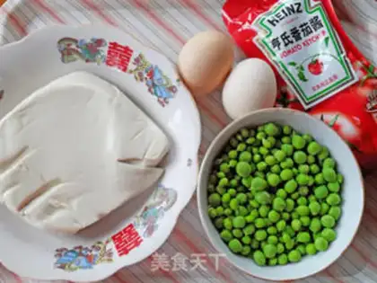 Make Sour tofu bag eggs step 0