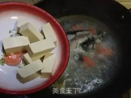 Make Tofu soup step 3