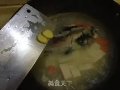 Make Tofu soup step 4