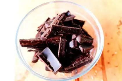 Make Honey chocolate cake step 1