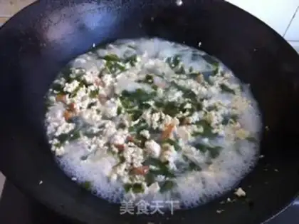 Make Little tofu seaweed soup step 9