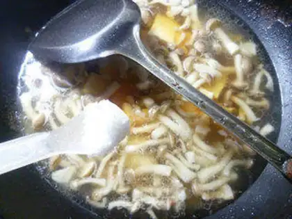 Make Spice crab-flavored tofu step 8