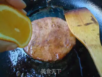 Make Orange black salad steak step 7