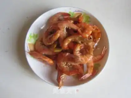 Make Sweet, spicy shrimp tofu step 2