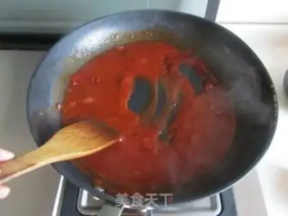Make Sweet, spicy shrimp tofu step 4