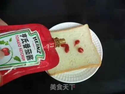 Make Hot dog cheese sandwich step 2