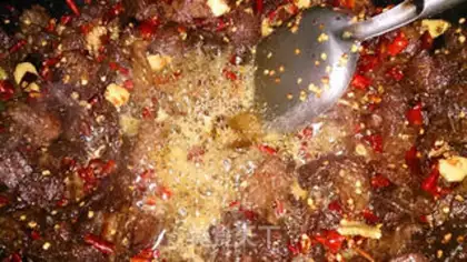 Make Spicy beef step 9