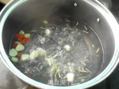Make Celery fan and soup step 4