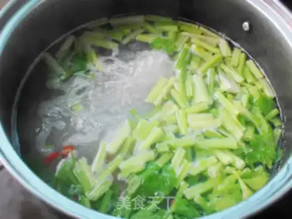 Make Celery fan and soup step 5