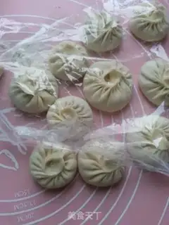 Make Shrimp pork bun step 4