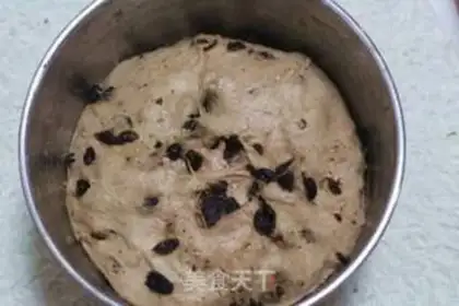 Make raisin country bread step 2