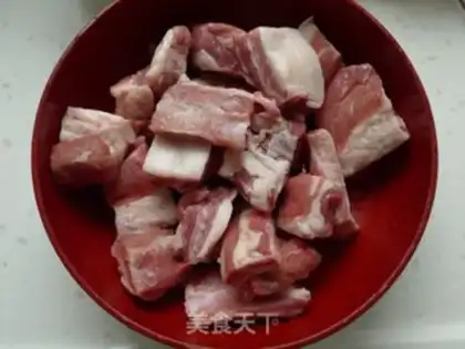 Make No cassava ribs step 0