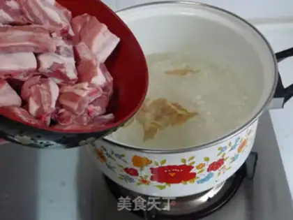 Make No cassava ribs step 1