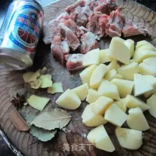 Make Beer ribs step 1